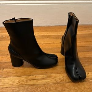 COPY MM6 MAISON MARGIELA BLACK TABI BOOTS NEW 9 40